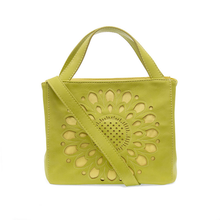 Load image into Gallery viewer, FLORA LASER CUTOUT CROSSBODY TOTE
