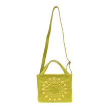 Load image into Gallery viewer, FLORA LASER CUTOUT CROSSBODY TOTE
