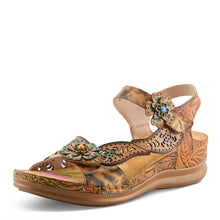 Load image into Gallery viewer, L'ARTISTE SCRIPT SANDALS
