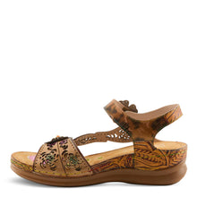 Load image into Gallery viewer, L'ARTISTE SCRIPT SANDALS
