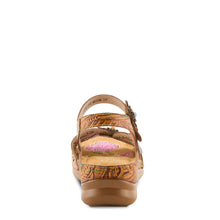 Load image into Gallery viewer, L'ARTISTE SCRIPT SANDALS
