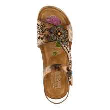 Load image into Gallery viewer, L'ARTISTE SCRIPT SANDALS

