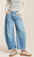 Load image into Gallery viewer, GOOD LUCK MID-RISE BARREL JEAN

