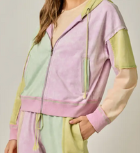 Load image into Gallery viewer, COLORBLOCK-FULL-ZIP-HOODIE
