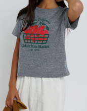 Load image into Gallery viewer, CALIFORNIA-CHERRIES-EVERYDAY-TEE-FRONT-VIEW
