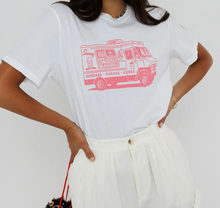 Load image into Gallery viewer, SUNNY-ICE-CREAM-EVERYDAY-TEE-FRONT-VIEW
