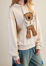 Load image into Gallery viewer, TEDDY-BEAR-PATCH-LONG-SLEEVE-SIDE-VIEW
