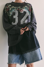 Load image into Gallery viewer, WE THE FREE PALM SPRING TURTLENECK GRAPHIC PULLOVER

