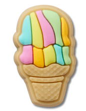Load image into Gallery viewer, RAINBOW ICE CREAM CONE JIBBITZ
