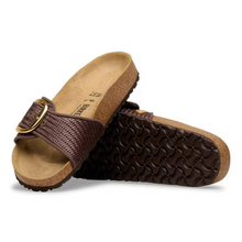 Load image into Gallery viewer, MADRID BIG BUCKLE RAFFIA
