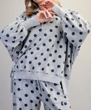 Load image into Gallery viewer, POLKA DOT LOUNGE TOP
