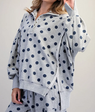 Load image into Gallery viewer, POLKA DOT LOUNGE TOP
