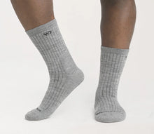 Load image into Gallery viewer, MEN'S SOLID CUSHION CREW SOCK
