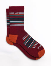 Load image into Gallery viewer, MEN'S MULTI STRIPE  CUSHIONED MICRO CREW 4-PACK
