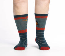 Load image into Gallery viewer, MEN'S STOKED CUSHIONED CREW SOCKS
