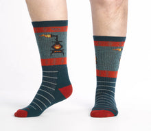Load image into Gallery viewer, MEN'S STOKED CUSHIONED CREW SOCKS
