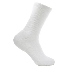 Load image into Gallery viewer, MODERATE-CUSHION-CREW-WALKING-SOCKS-PROFILE-VIEW
