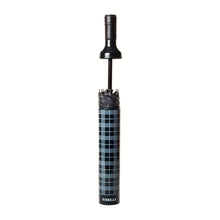 Load image into Gallery viewer, BLACK PLAID BOTTLE UMBRELLA
