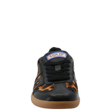 Load image into Gallery viewer, CLOUD P IN LEOPARD BLACK SNEAKERS
