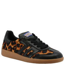 Load image into Gallery viewer, CLOUD P IN LEOPARD BLACK SNEAKERS
