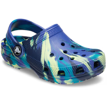 Load image into Gallery viewer, KIDS-CLASSIC-MARBLED-CLOG-SIDE-VIEW
