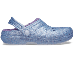 TODDLER CLASSIC LINED GLITTER CLOG
