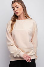 Load image into Gallery viewer,  TERRY KNIT PULLOVER
