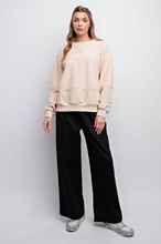 Load image into Gallery viewer,  TERRY KNIT PULLOVER
