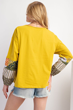 Load image into Gallery viewer, COTTON JERSEY LOOSE FIT TOP
