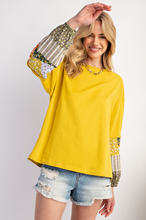 Load image into Gallery viewer, COTTON JERSEY LOOSE FIT TOP
