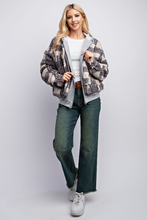 Load image into Gallery viewer, ZIP UP TEDDY FUR JACKET
