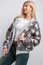 Load image into Gallery viewer, ZIP UP TEDDY FUR JACKET
