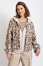 Load image into Gallery viewer, ZIP UP TEDDY FUR JACKET
