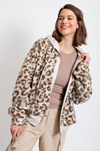 Load image into Gallery viewer, ZIP UP TEDDY FUR JACKET
