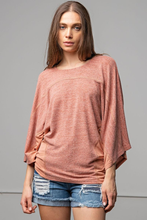 Load image into Gallery viewer, TWO TONE HACCI KNIT PULLOVER
