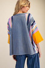 Load image into Gallery viewer, DENIM MULTI COLOR TOP
