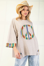 Load image into Gallery viewer, PEACE SIGN KNIT TUNIC
