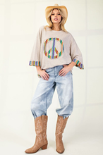 Load image into Gallery viewer, PEACE SIGN KNIT TUNIC
