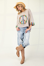 Load image into Gallery viewer, PEACE SIGN KNIT TUNIC
