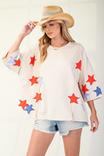 Load image into Gallery viewer, STAR PATCHES PULLOVER
