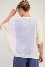 Load image into Gallery viewer, COLORBLOCK KNIT TOP
