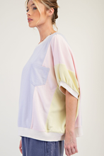 Load image into Gallery viewer, COLORBLOCK KNIT TOP
