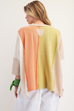 Load image into Gallery viewer, COLOR BLOCK THERMAL TOP
