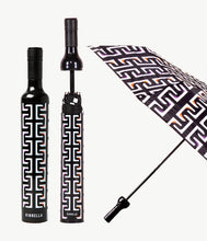 Load image into Gallery viewer, GEOMETRIC BLACK BOTTLE UMBRELLA

