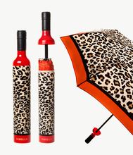 Load image into Gallery viewer, LEOPARD BOTTLE UMBRELLA

