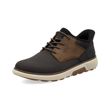 Load image into Gallery viewer, MEN'S B3357-25 BLACK/BROWN NUBUCK
