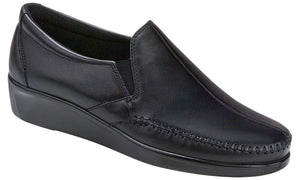 STRECH SUEDE WDG LOAFER