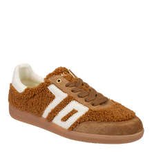 Load image into Gallery viewer, TEDDY IN TOBACCO WHITE SNEAKERS
