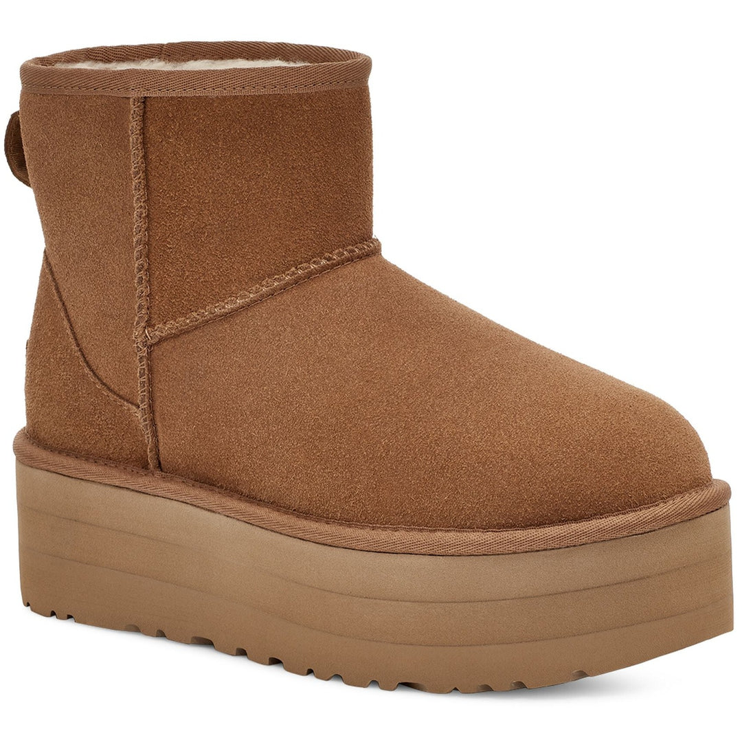 【美品】UGG CLASSIC MINI PLATFORM CHE UGG Classic Mini Platform - Little's Shoes – Littles Shoes