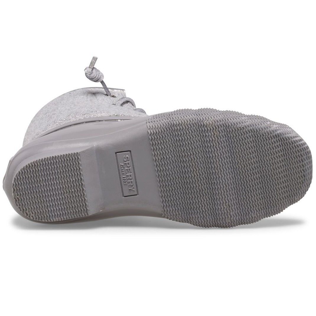 light gray sperry duck boots